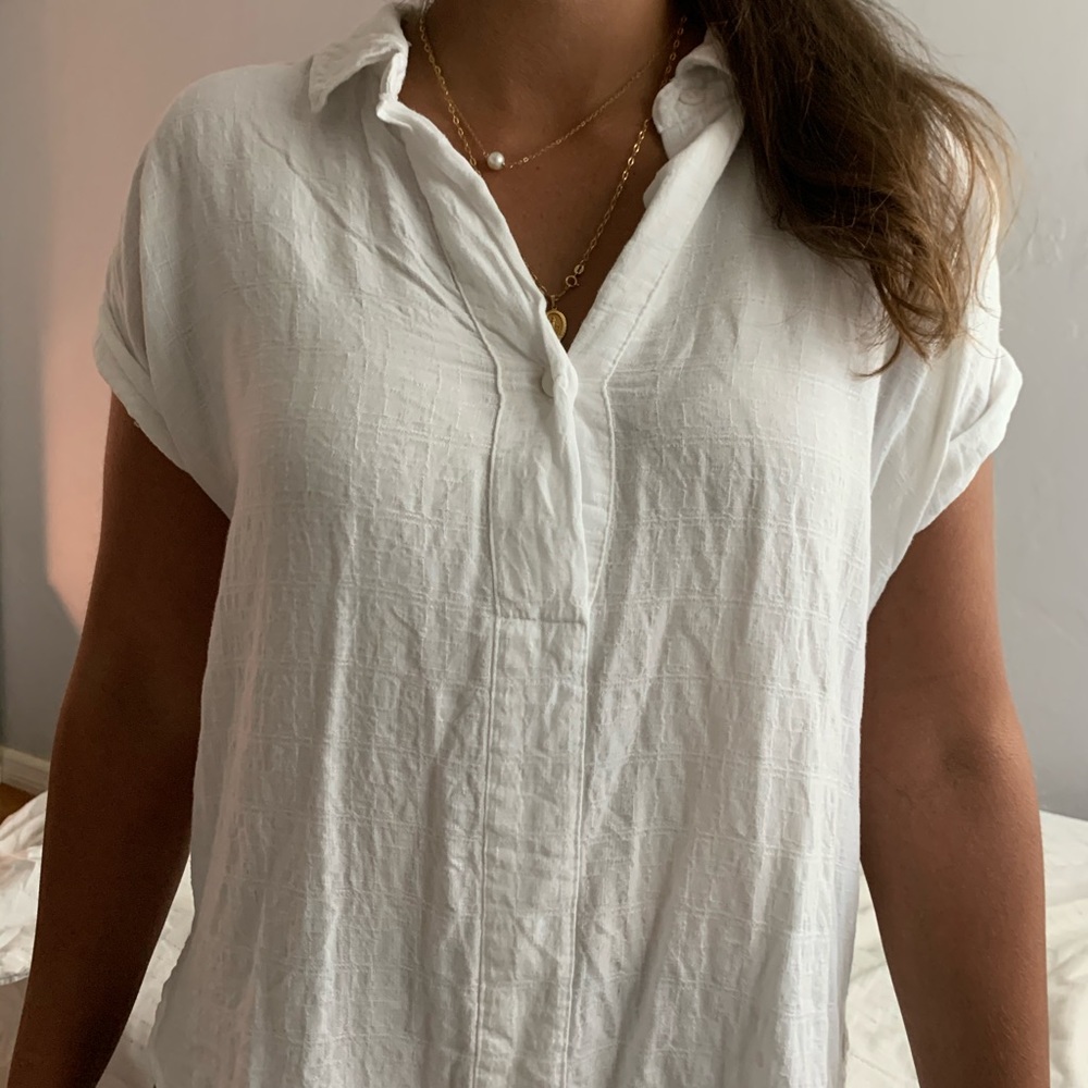 White target blouse